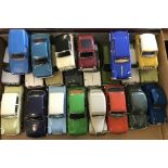 22 small family diecast cars by Vanguards.