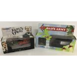 A Corgi Dad's Army vehicle and figure boxed set together with a Corgi Fawlty Towers boxed set.