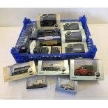 18 cased Oxford vehicles to include commercials, military and automobile company.
