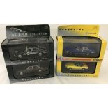 4 boxed Vanguards cars.