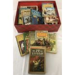 A collection of J.T. Edson Wild West story books.