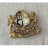 A 1990's VSOE Pullman car attendant lapel badge.