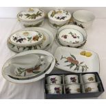 A quantity of Royal Worcester "Evesham" oven ware.