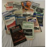 A collection of c1970's motor racing programmes from Snetterton.
