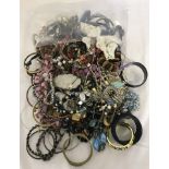 A large quantity of costume jewellery.