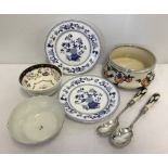 A collection of late 18th to early 20th century English ceramics.