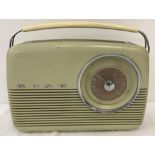 A vintage TR 82C Bush 9V radio.