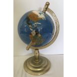 A natural stone globe.