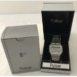 Vintage Pulsar Y709 - 5409 alarm chronograph digital watch.