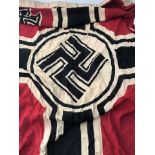 A German Battle flag, WWII pattern.