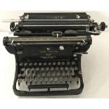 A vintage German Continental typewriter by Wanderer-Werke.