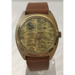 A Yellow Pages mechanical wind up promotional watch.