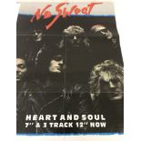 A advertising poster for Music band "No Sweat".