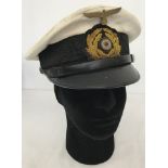 WWII pattern German Kriegsmarine Officers peaked cap.