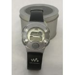A Sony Walkman promotional digital watch.