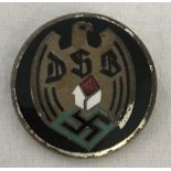 German WWII pattern DSB German league of Homeowners membership pin badge.