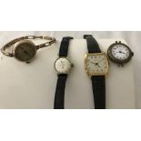 4 ladies wristwatches.