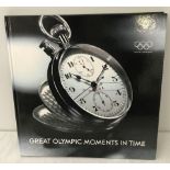 "Great Olympic moments in time" Omega Official Timekeeper hardback book.