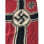 A German WWII pattern military battle flag.