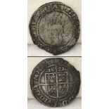 A 1572 Elizabeth I silver sixpence