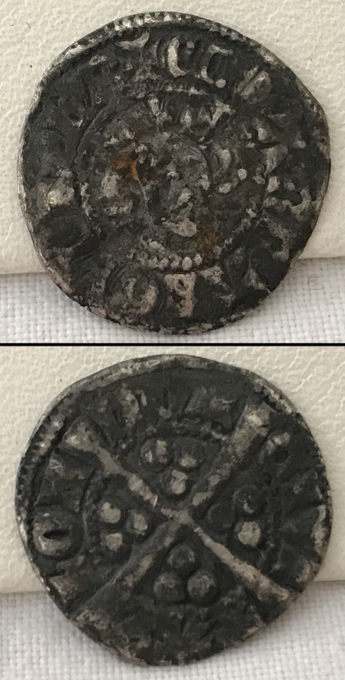 A Medieval groat.