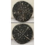 A Medieval groat.