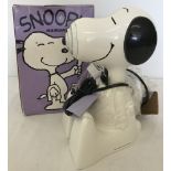 A vintage Snoopy hairdryer in original box.