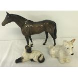 3 Beswick animals.