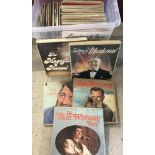A large collection of easy listening LP's and boxed sets.