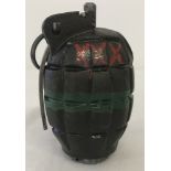 WWII pattern mint condition No 36 Mills Grenade by T.A & S, dated 1942.