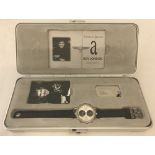 A cased Elton John Aids foundation charity watch by Boy Of London.