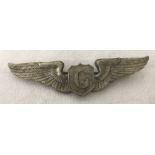 WW2 pattern USA Glider Pilot Wings - British made