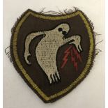 WWII pattern US 23rd HQ Special Troops (Ghost Army) patch.