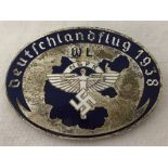 German WW2 pattern Air Day 1938 badge