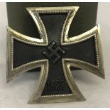German WW2 pattern Iron Cross 1st class pinback