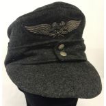German WW2 pattern Luftshutz M43 cap