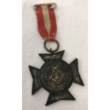 A masonic medal.