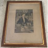 Walter Dendy Sadler "My Love To You", framed and glazed etching.