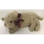 Merrythought vintage blond plush dog pyjama case.