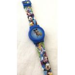 A Mickey Mouse Clubhouse children's digital wristwatch.