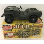 A boxed Palitoy action man Transport Command Jeep.