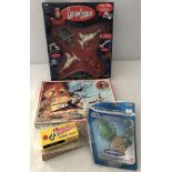 4 boxed Thunderbirds & Captain Scarlet toys.