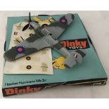 Boxed Dinky 718 Hawker Hurricane Mk Iic