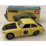 Boxed Corgi 345 MGC G.T. Competition Model.