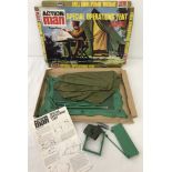 A boxed Action Man special operations tent.