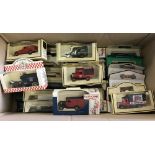 A box of approx. 25 Lledo Models of Yesteryear diecast vans