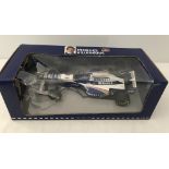 A boxed 1:18 scale Williams Renault FW 18 1996 Grand Prix car.