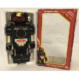 A boxed 1980's New Bright Toby Jr, battery operated atomic robot.
