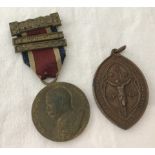 The King's Medal 1919-20, London County Council conduct & Industry medal named to G.Morgan.