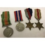 WWII medal group.